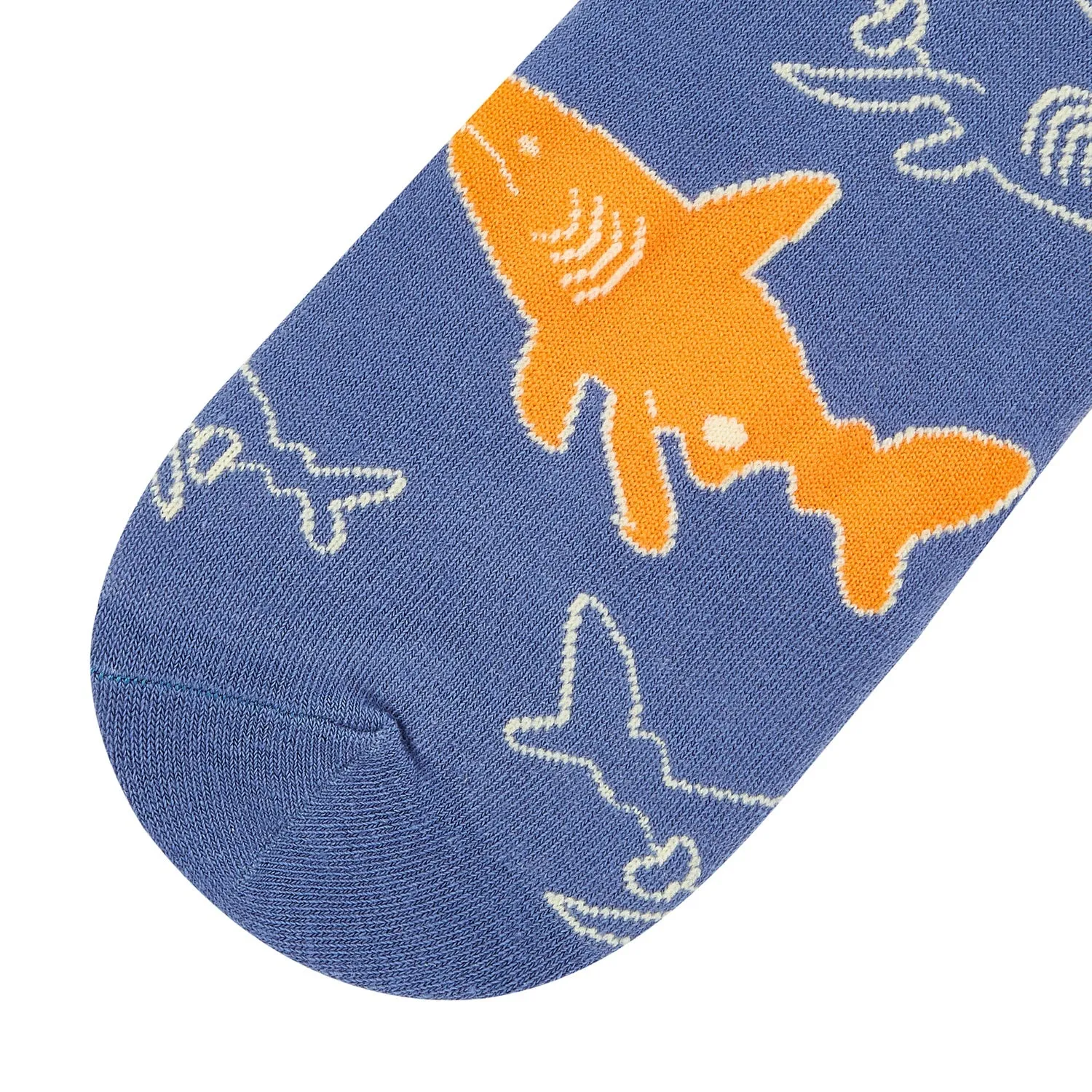 Shark Printed Ankle Socks