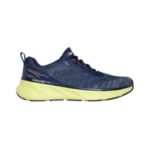 SKECHERS 232837/NVLM EDGERIDE ENZOH MN'S (Medium) Navy/Lime Knitted Walking Shoes