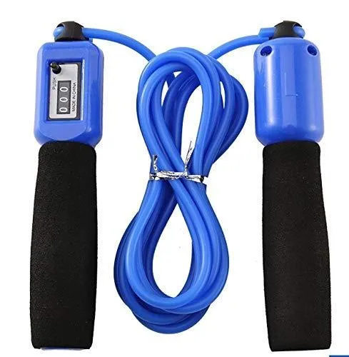 Skipping Rope with Foam Grip and Numerical Counter for Men, Women, Weight Loss, Kids, Children, Jumping Rope, Counting Rope