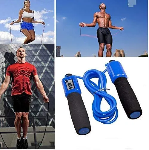 Skipping Rope with Foam Grip and Numerical Counter for Men, Women, Weight Loss, Kids, Children, Jumping Rope, Counting Rope