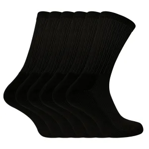 Sock Snob Adults 3 Pack Socks - Calf Size Bamboo Organic Cotton