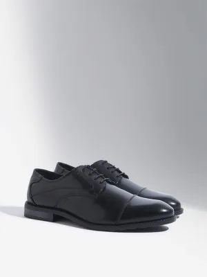 SOLEPLAY Black Lace-Up Shoes