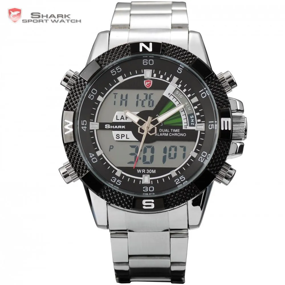 STEEL PORBEAGLE Shark Sport Watch Black SW 047