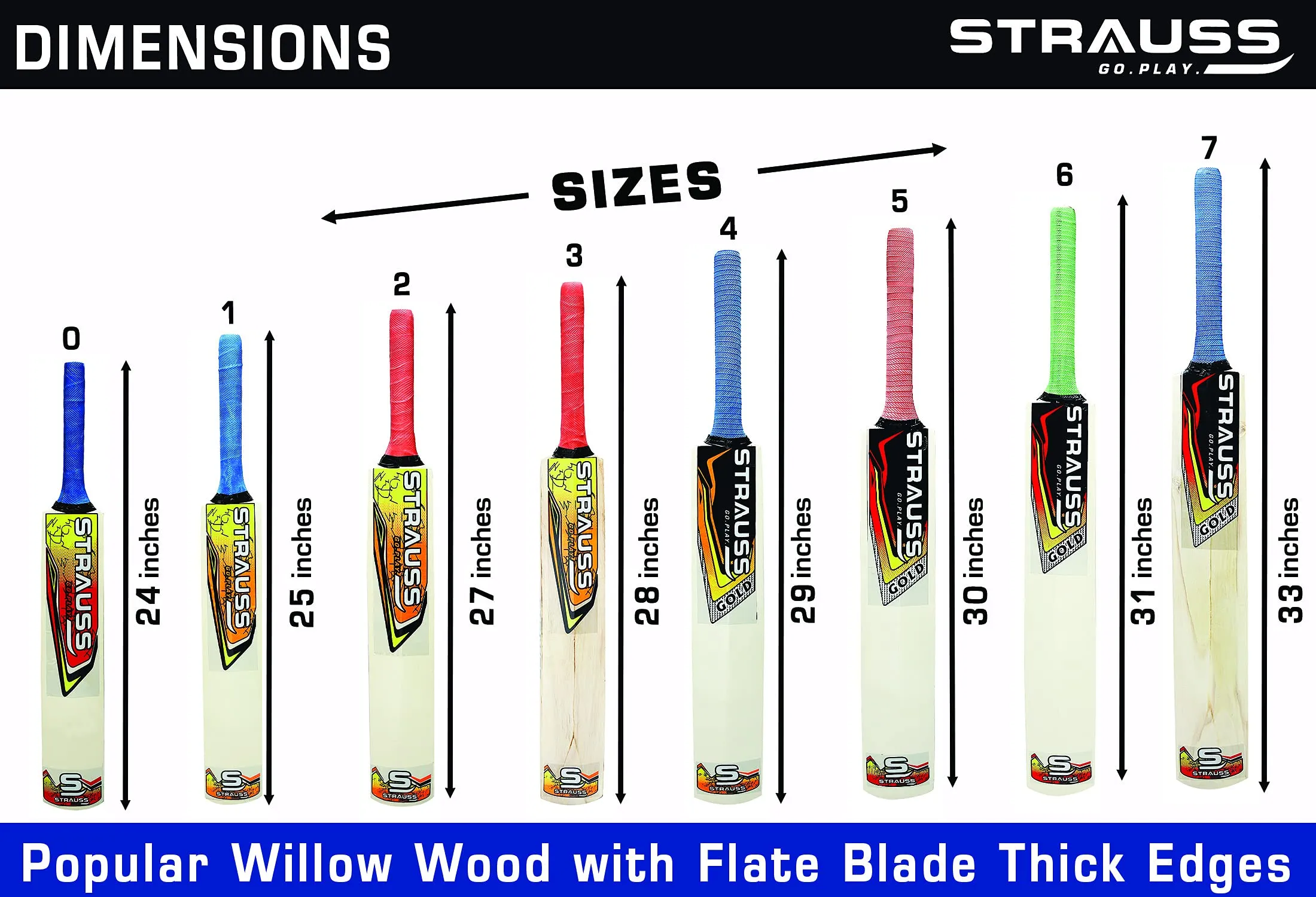 Strauss Cricket Kit, Size- 6 (Popular Willow bat 3 Stumps Holder 1 Ball Carry Bag)