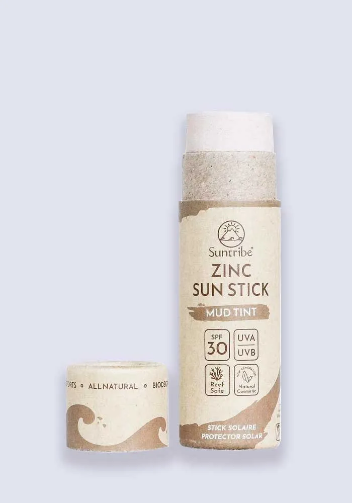 Suntribe Natural Mineral Zinc Sun Stick Mud Tint SPF 30 30g