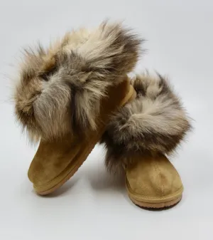 Tan Sheepskin Slippers