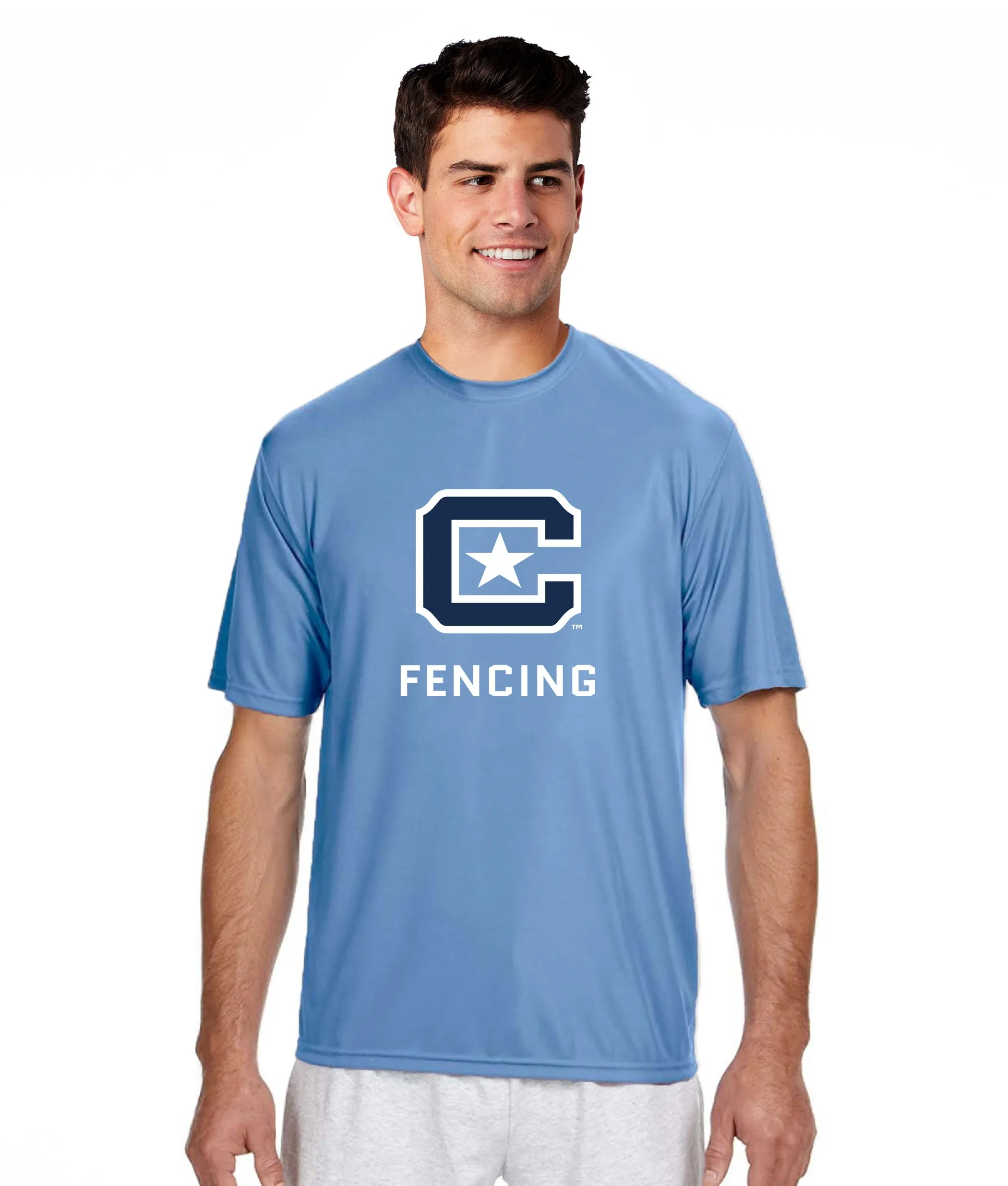 The Citadel, Club Sports - Fencing,  A4 Men's Cooling Performance T-Shirt