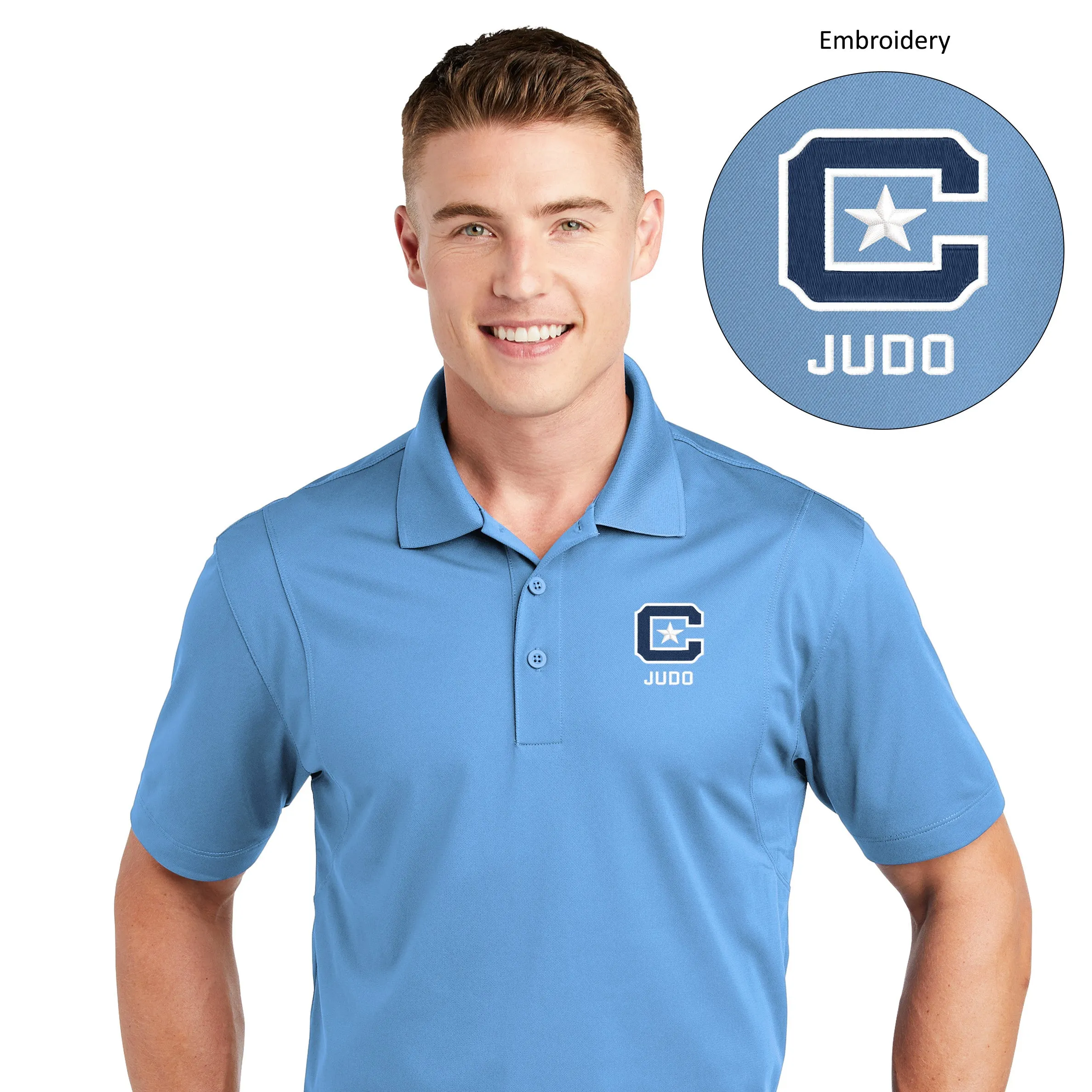 The Citadel, Club Sports - Judo Sport-Tek® Micropique Sport-Wick® Polo