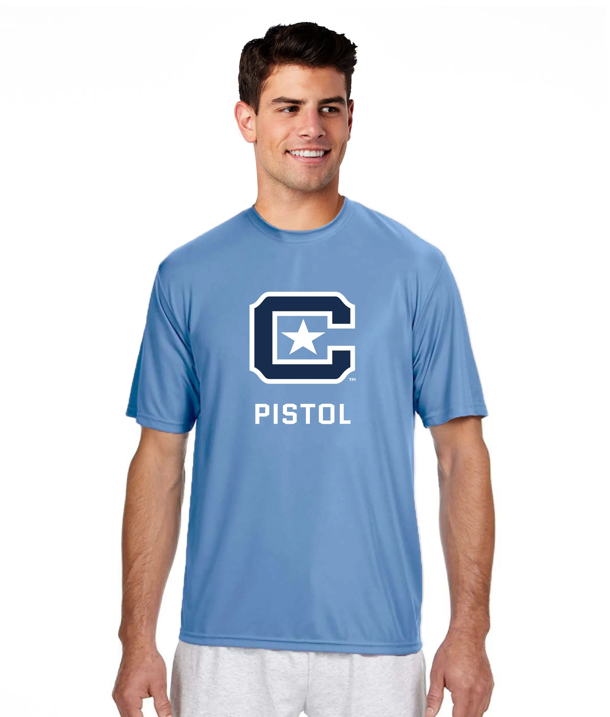 The Citadel, Club Sports - Pistol, A4 Men's Cooling Performance T-Shirt