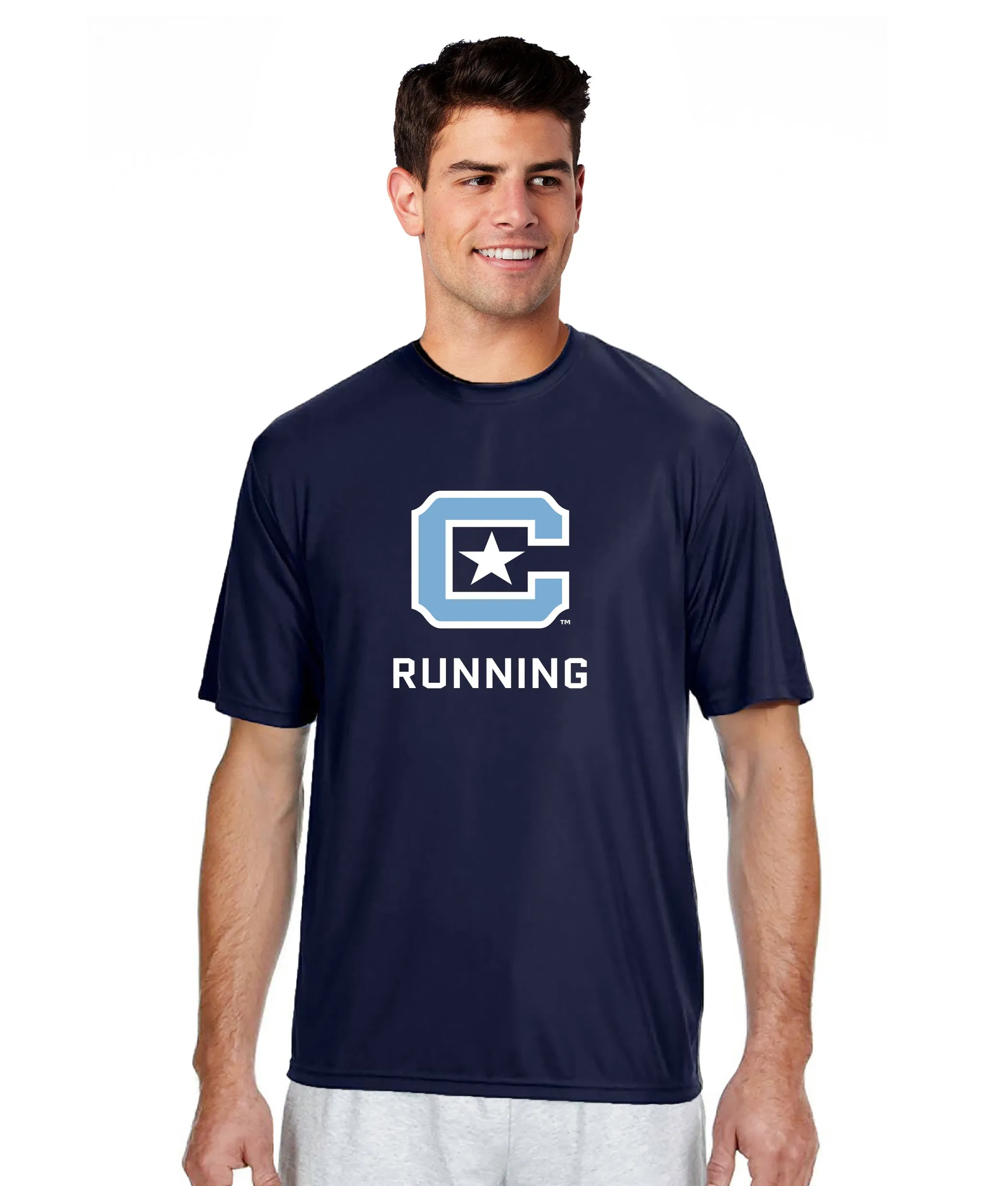 The Citadel, Club Sports - Running,  A4 Men's Cooling Performance T-Shirt