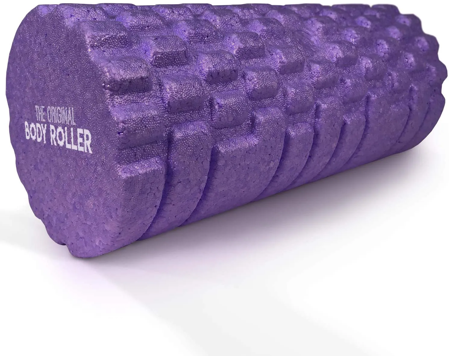 The Original Body Roller - High Density Foam Roller Massager for Deep Tissue Massage of The Back and Leg Muscles - Self Myofascial Release of Painful Trigger Point Muscle Adhesions