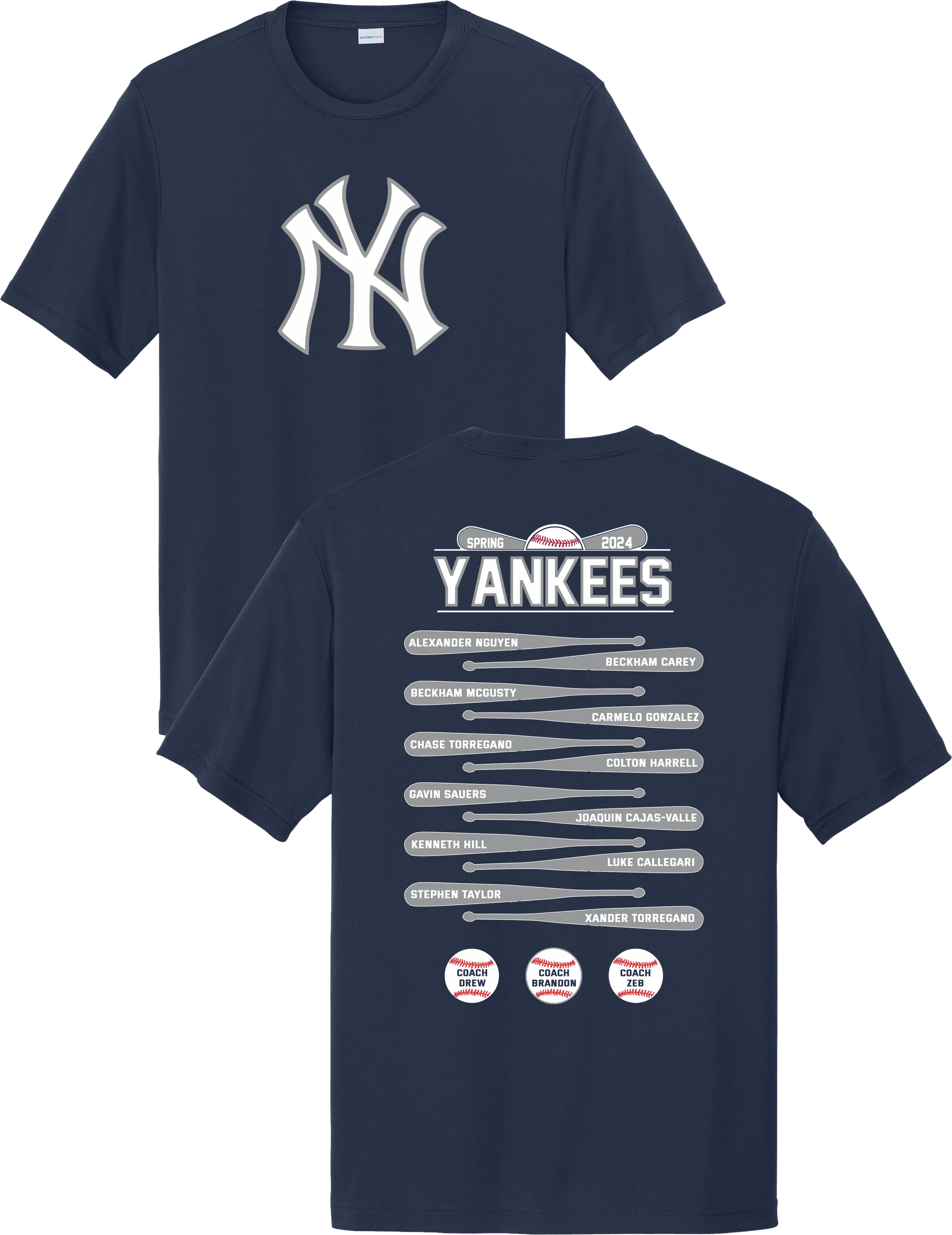 The Yankees - ROSTER SHIRT -