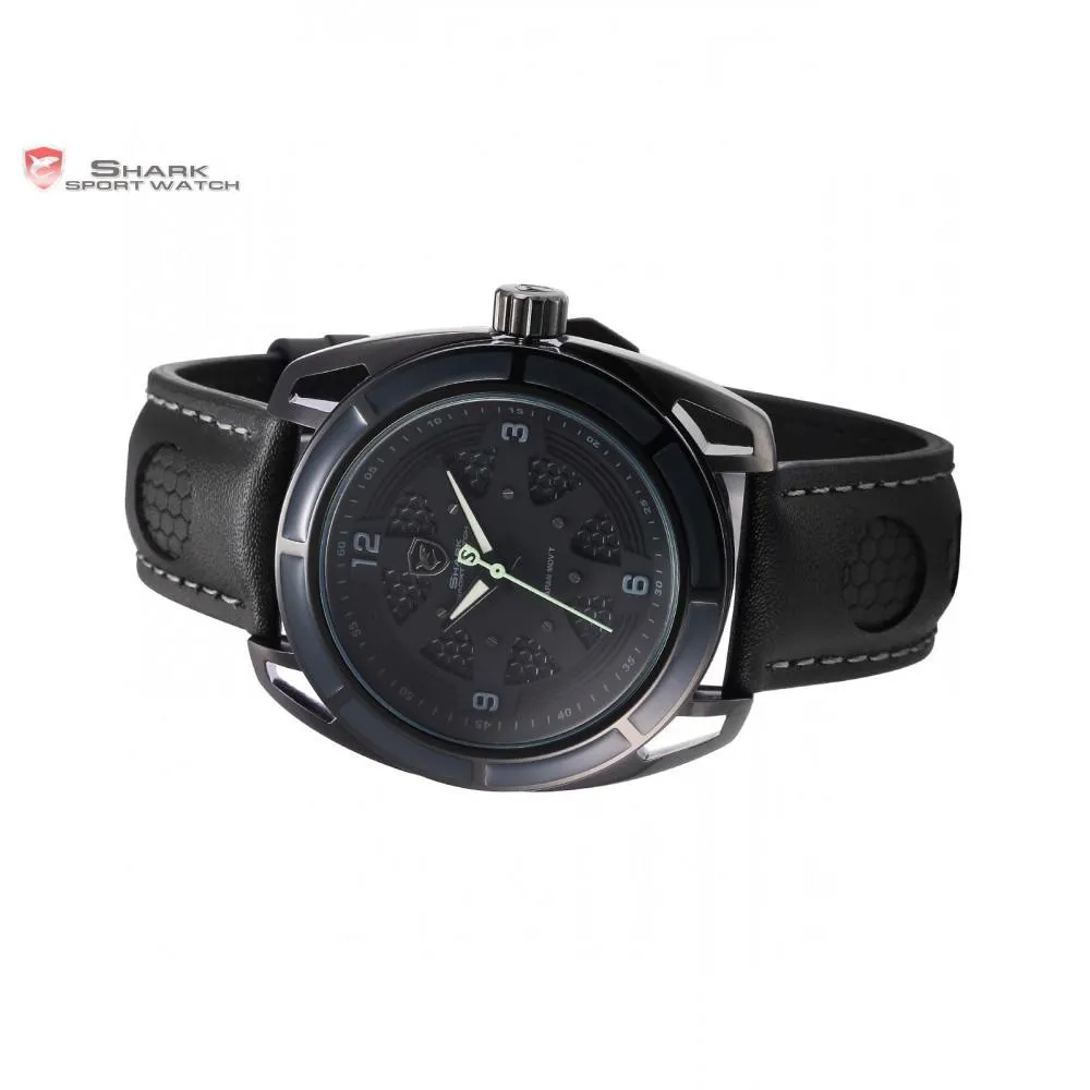 THRESHER Shark Sport Watch Black SW 476