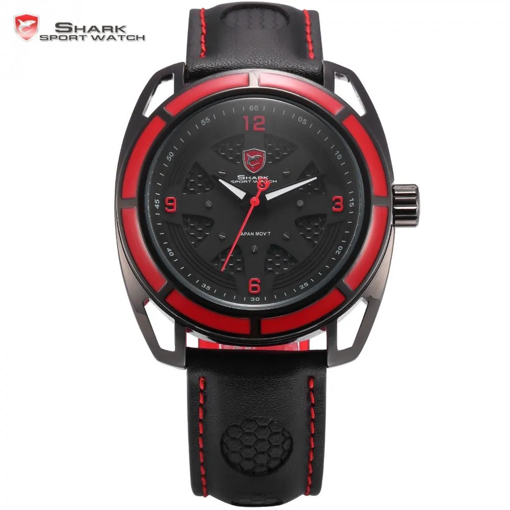 THRESHER Shark Sport Watch Red SW 472