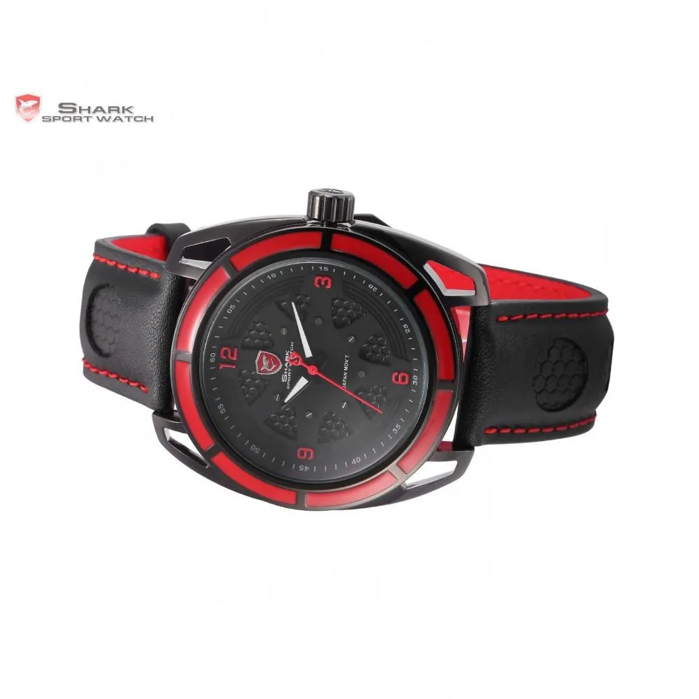 THRESHER Shark Sport Watch Red SW 472