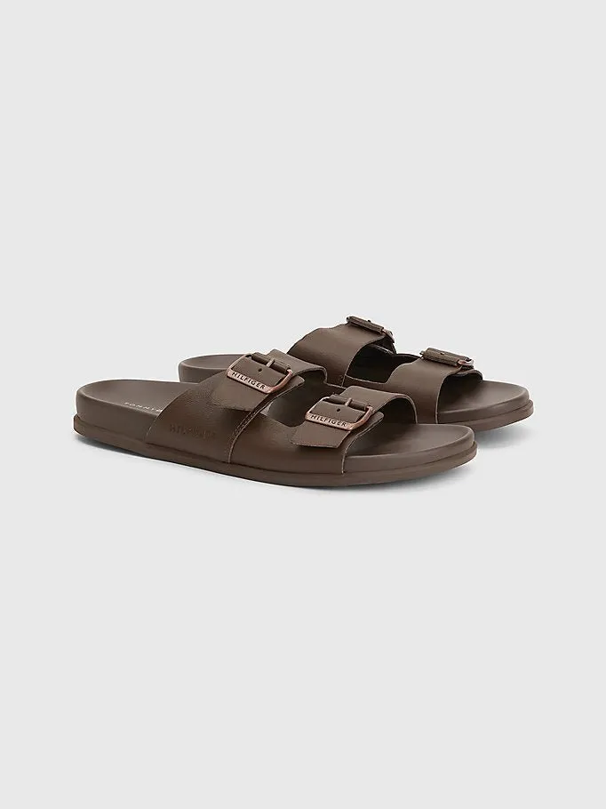 Tommy Hilfiger Elevated Leather Sandal