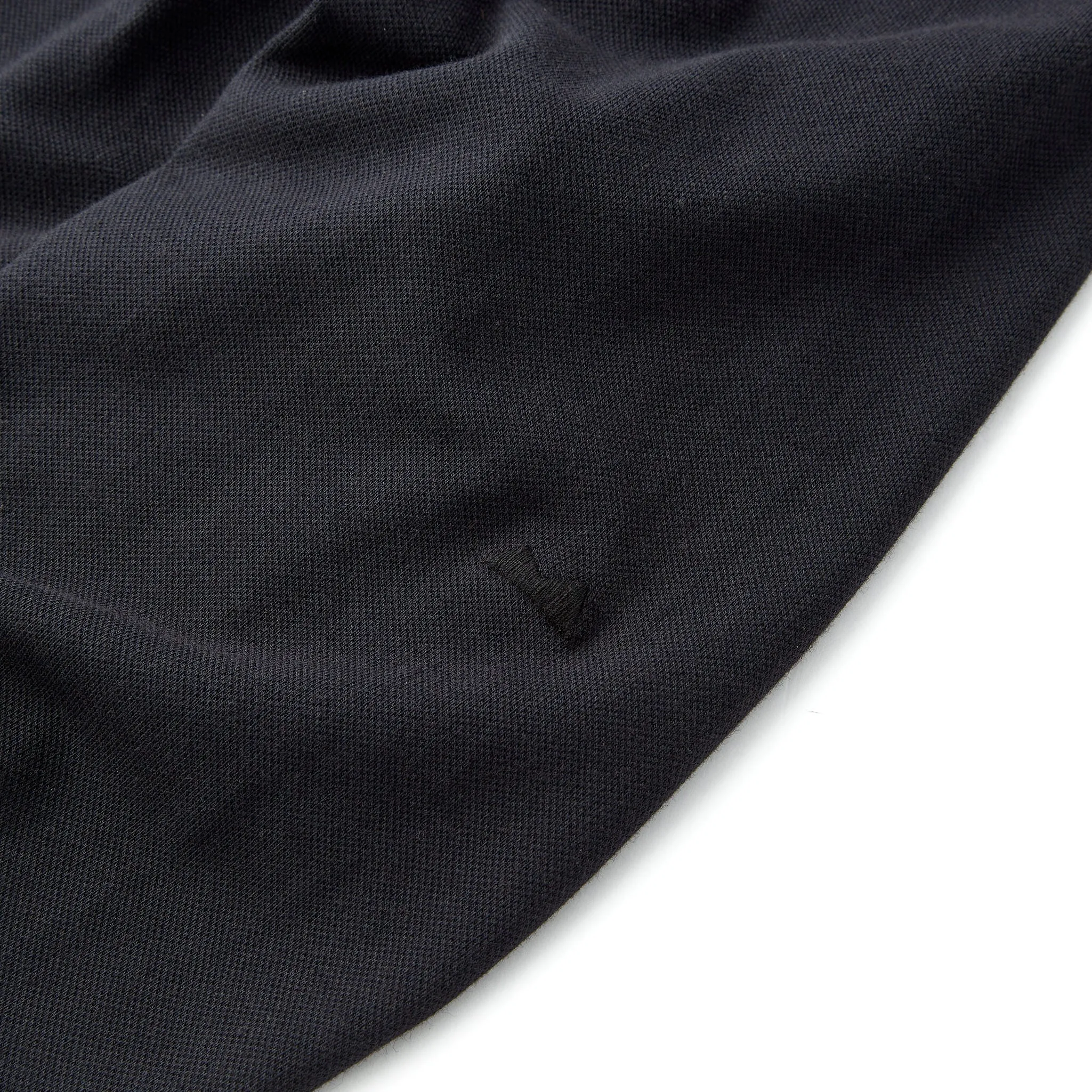 Tour Polo Long Sleeve in Black