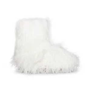 UGG Fluff Momma Mongolian White Boots