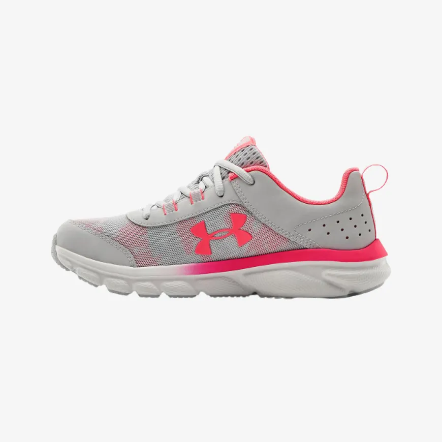 Under Armour Assert 8 Kids Running Espadrilles Halo Grey/Cerise