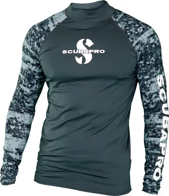 UPF 50 long sleeve rash guard, men