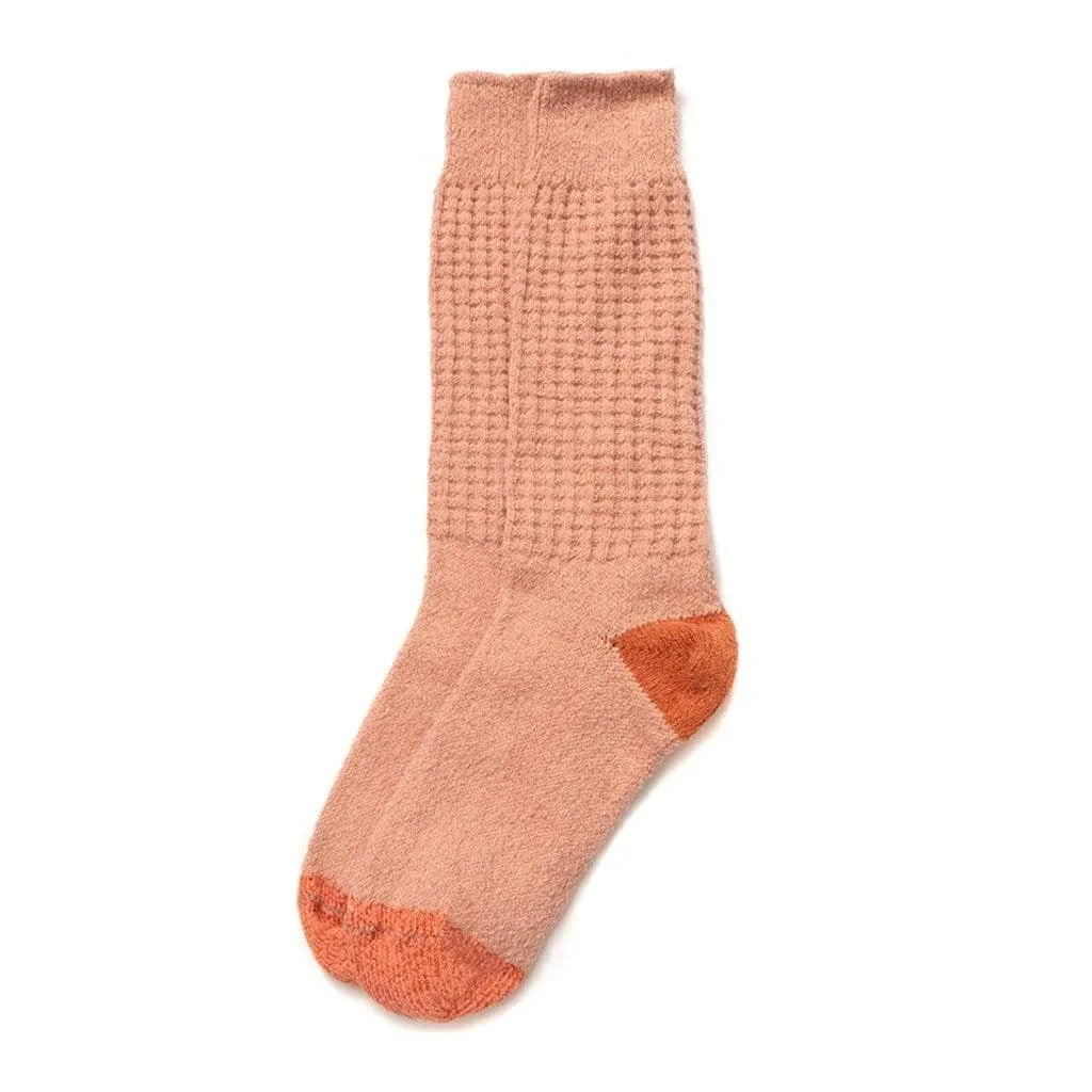 Women's Cotton Waffle Knit Socks