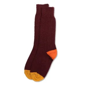 Women's Cotton Waffle Knit Socks