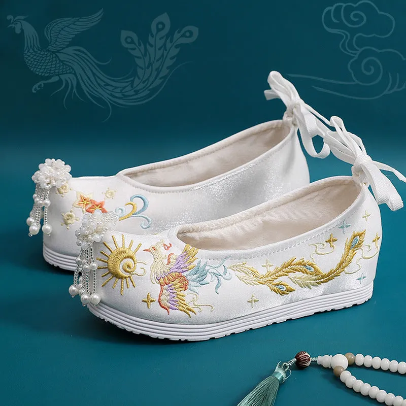 Yi Increased Ancient Costume Dance For Canvas Shoes