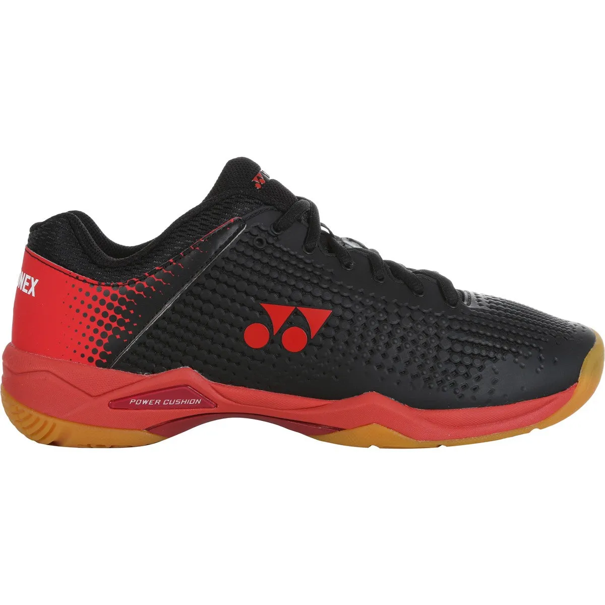 Yonex Power Cushion Eclipsion X2 Unisex Badminton Shoes (Black/Red)